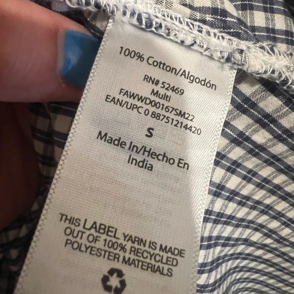 Free Assembly  black & white checkered dress - Picture 9 of 9